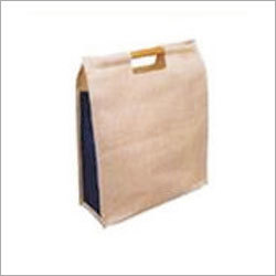 Jute Bag with Bamboo Cane Handle