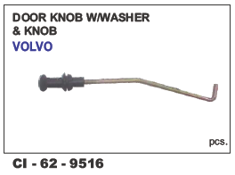 Door Know w/Washer & Knob Volvo Universal