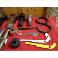 Industrial Bar Cutting Machine Parts - Color: Silver Black