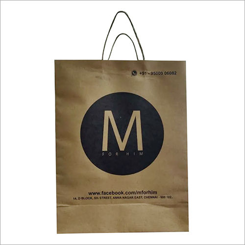 Printed Handle Paper Bag