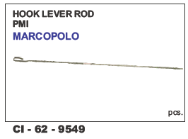 Hook Lever Rod Marcopolo Universal