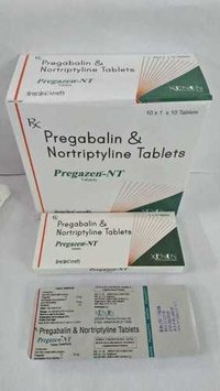 Pregabalin and Nortriptyline Tablets