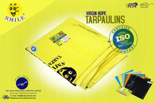 Yellow Tarpaulin Design Type: Standard