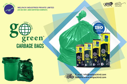 Green Oxo Biodegradable Garbage Bag