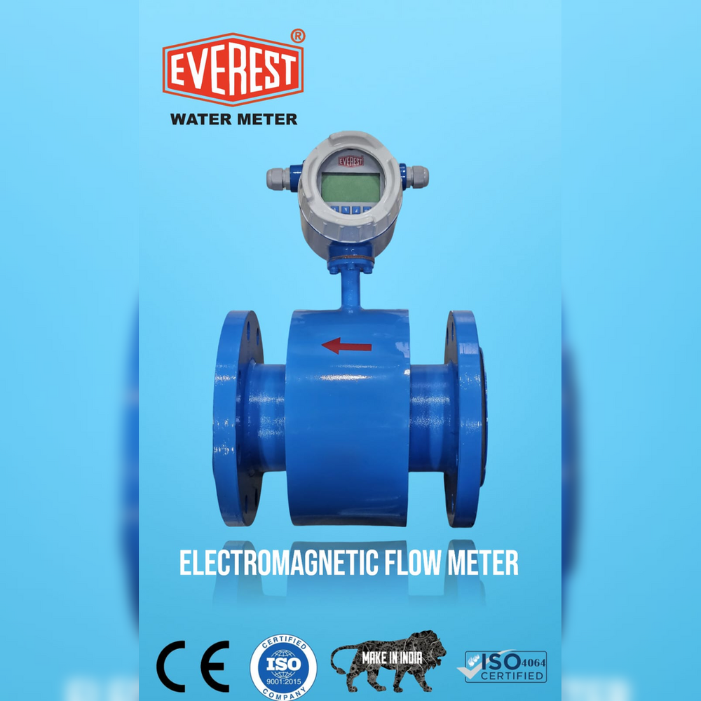 Everest Electromagnetic Flow Meters - Accuracy: 0.5  %