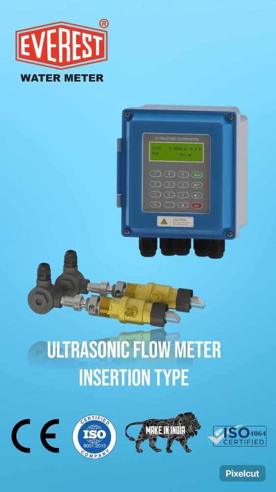 Everest Insertion Type Ultrasonic Water Meter