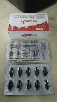 Lycopene, Betacarotidine zinc & sulphate salenium softgel capsules