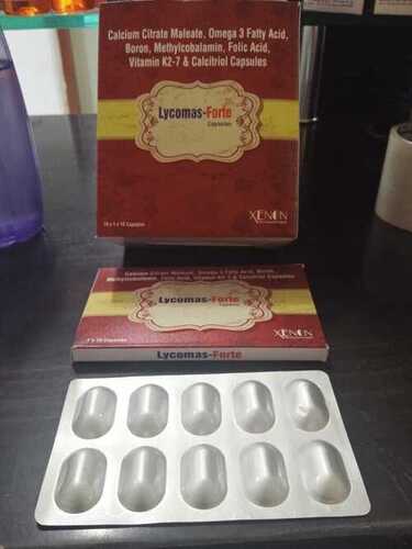 Omega 3 Fatty Acid, Lycopene Multivitamin & Minerals soft Gentain capsules