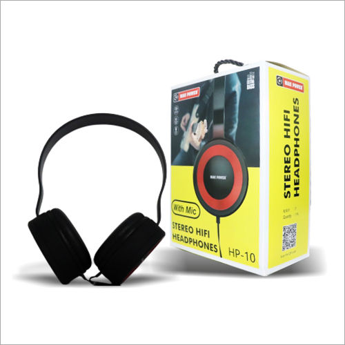 Stereo Hi Fi Headphone Body Material: Plastic