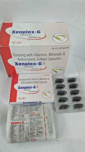 Ginseng With Vitamins Minerals And Antioxidants Softgel Capsules Mg