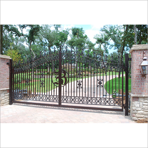 Swing Gates - Eco Friendly Aluminum Alloy, 16-18 Feet Length | Long Service Life, Galvanized Finish, Hand Made Design