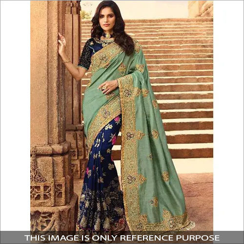 Ladies Fine Embroidery Saree