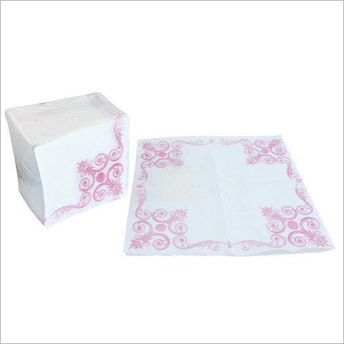 White Printed Tissue Paper