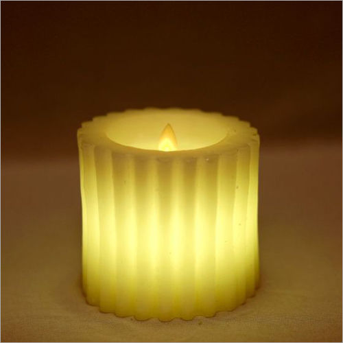 Ribbed Candle