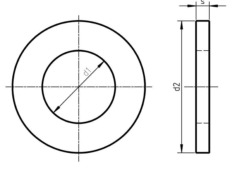 DIN 126 Plain washer