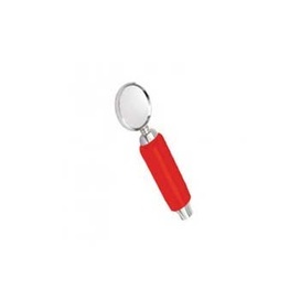 Plastic Faucet Handle With Badge Holder Red