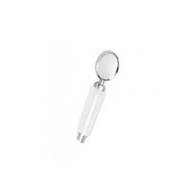 Plastic Faucet Handle With Badge Holder White By KROME DISPENSE PVT LTD