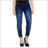 Blue And Also Available In Multicolour Ladies Fancy Jeans