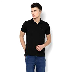 Black And Also Available In Different Colour Mens Polo T-Shirt