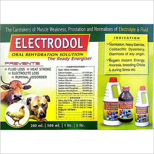 Electral Oral Rehydration Solution By CARE O VET LABORATORY