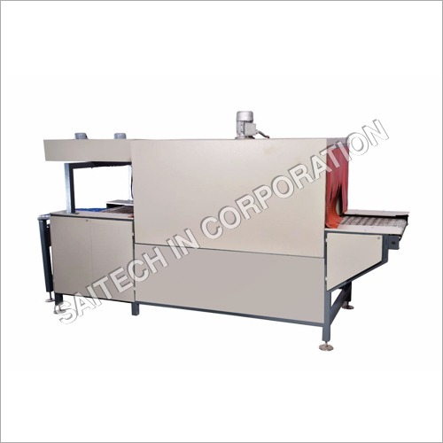 Shrink Tunnel Machine With Wire Mesh Conveyor