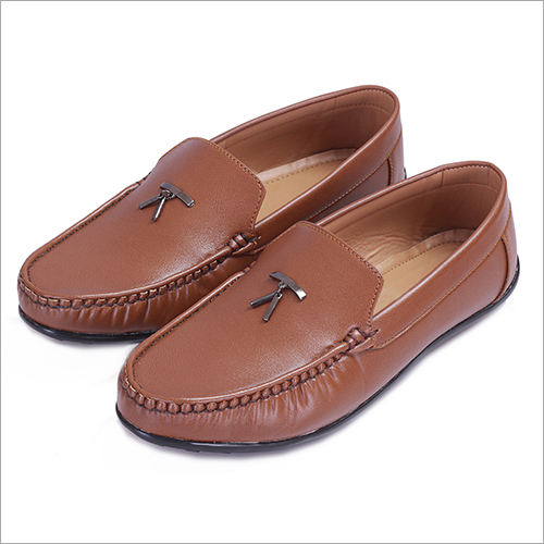 Brown Mens Casual Loafer Shoes