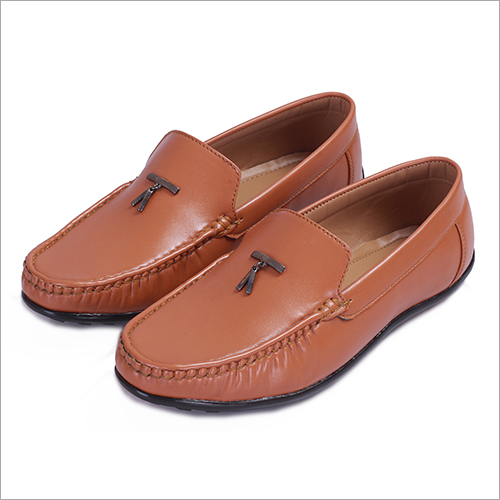 Brown Mens Stylish Loafers Shoes