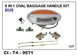 8 in 1 Oval Baggage Handle kit Bus Universal