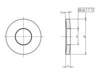 DIN 6796  Conical spring washer for bolted connection