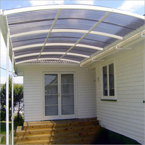Terrace Roofing Shed - Aluminum Alloy, 5-15mm Thickness, 5-10mm Width | Durable, Corrosion Resistant for Commercial and Residential Use