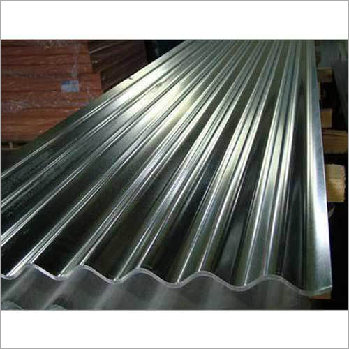 Industrial GI Roofing Sheet - Iron, 6-10 ft Size, 5-10 mm Thickness, 2-5 mm Width | Polished Finish, Durable for Commercial and Residential Use