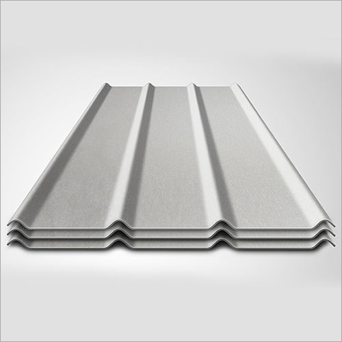 Corrugated Roof Sheet - Cement, 2-5 mm Thickness, 1-2 mm Width | Durable Design for Commercial and Residential Use