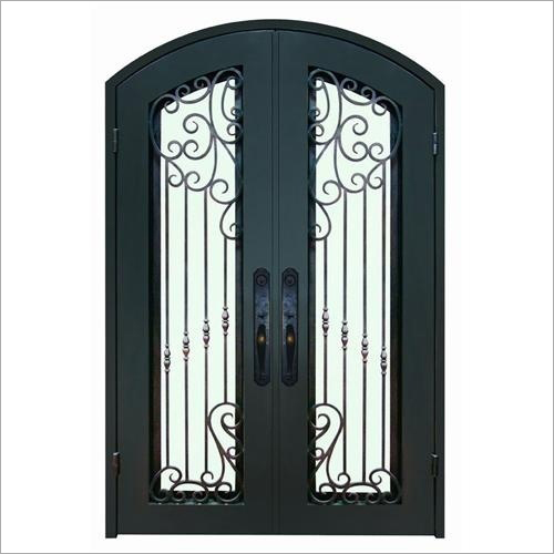 Iron Designer Door - 5-10mm Thickness, Metallic Finish | Versatile for Commercial and Residential Applications