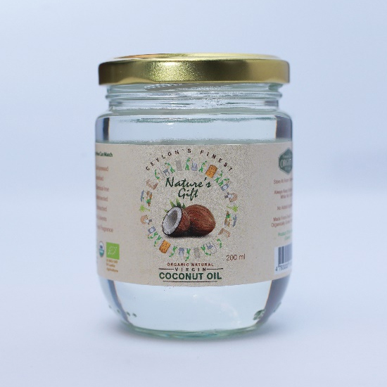 Organic Virgin Coconut Oil - 200 ml