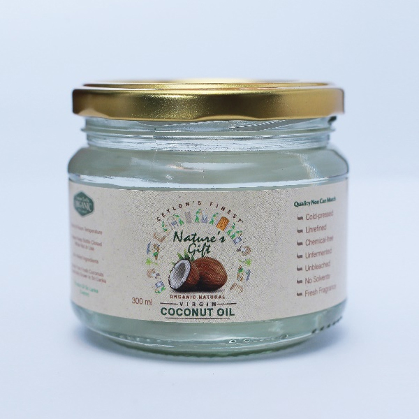 Natures Gift Organic Natural Virgin Coconut Oil - 300 ml