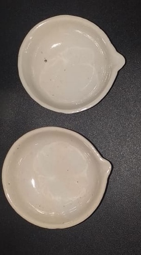 Porcelain Basin - 450mm Diameter, Gray Color, Round Shape | Chemical Resistant for Chemical Industry