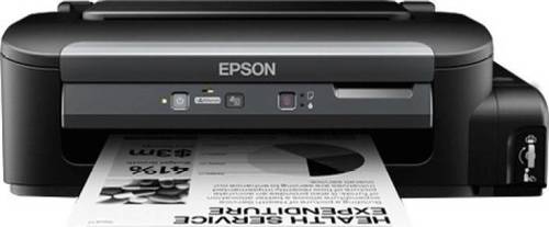 Epson M100 Single Function Inkjet Printer  (White, Refillable Ink Tank)