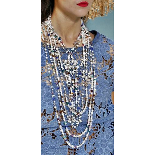 Ladies Beaded Necklace By KIREET APPARELS