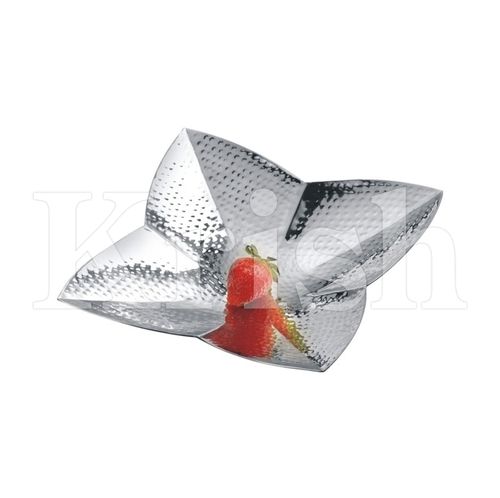 Stainless Steel Hammered Fruit Basket - Reverto