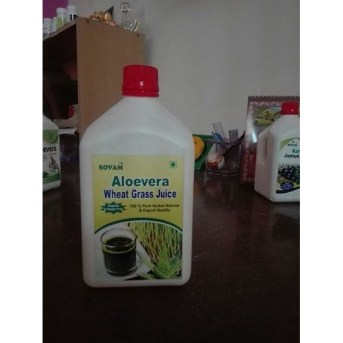 Aloevera Wheatgrass Giloy Juice