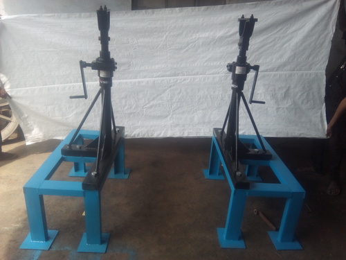 CABLE DRUM LIFTING JACKS WITH STAND By ADITYA HITECH INDUSTRIES