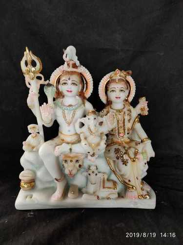 Eco-Friendly Shiva Family Statue