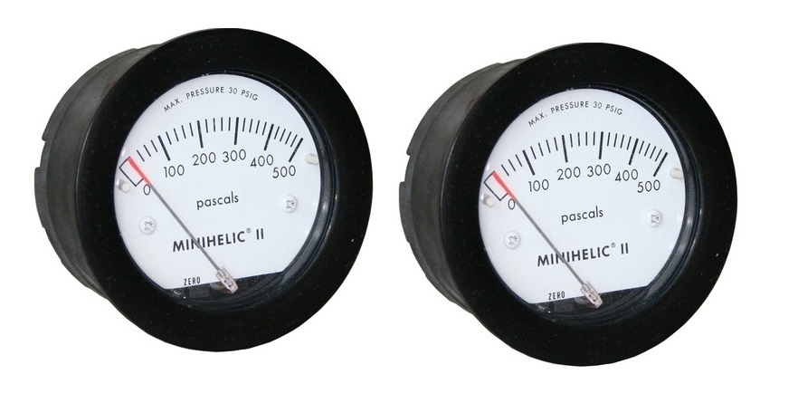 Dwyer 2-5000-25MM Minihelic II Differnntial Pressure Gauge 0-25 MM w.c
