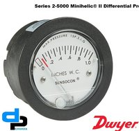 Dwyer 2-5000-25MM Minihelic II Differnntial Pressure Gauge