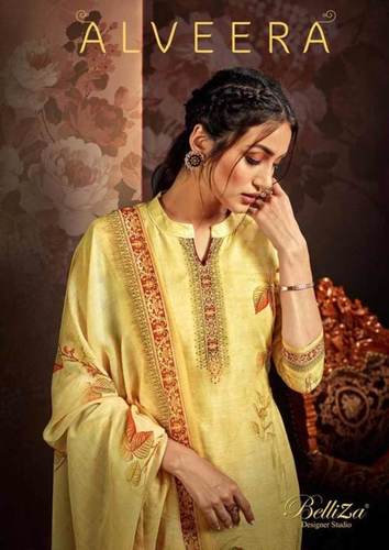 Pure Cotton Muslin Silk Original Digital Print Application: Women Material