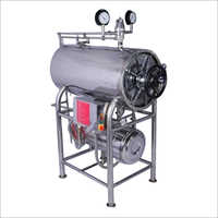 Horizontal Sterilizer - Stainless Steel, 7kW Power Consumption | Manual Operation, Reliable Performance, Economical Design
