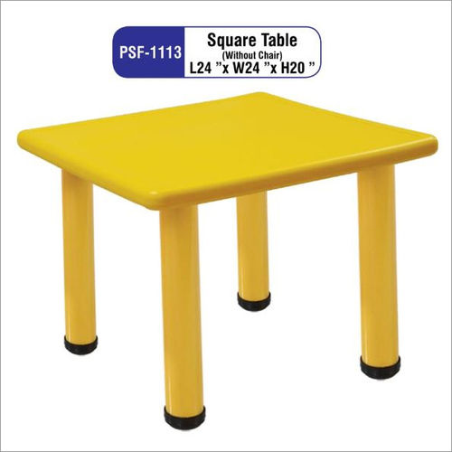 Easy To Clean Square Table