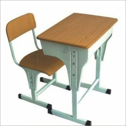 School Dual Desk And Bench