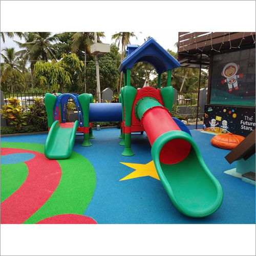 Plastic Playground Slide