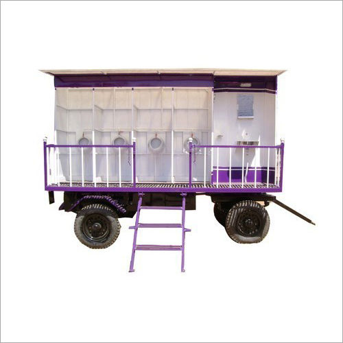 8 Seater Mobile Toilet Van